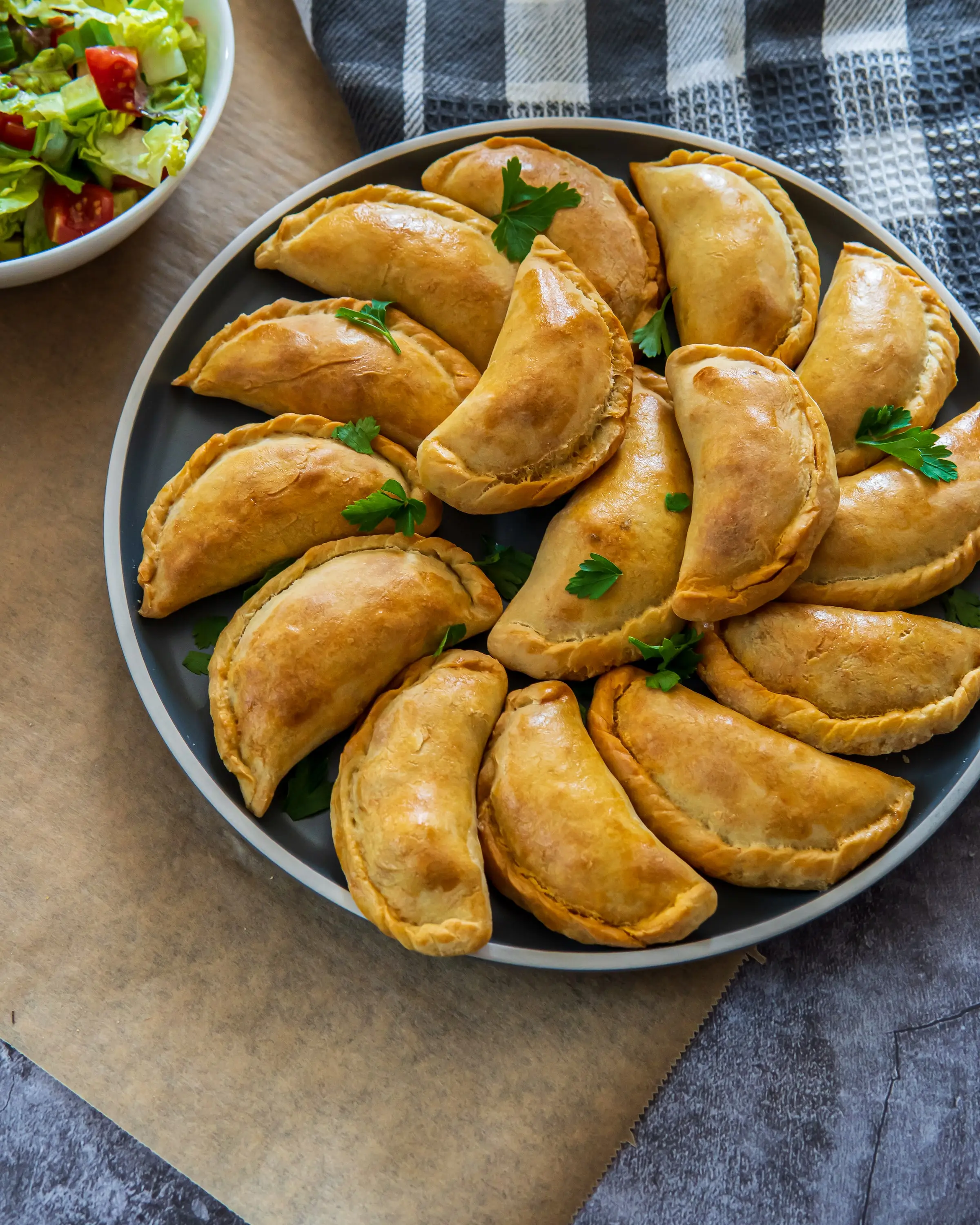 Presentación de empanadas